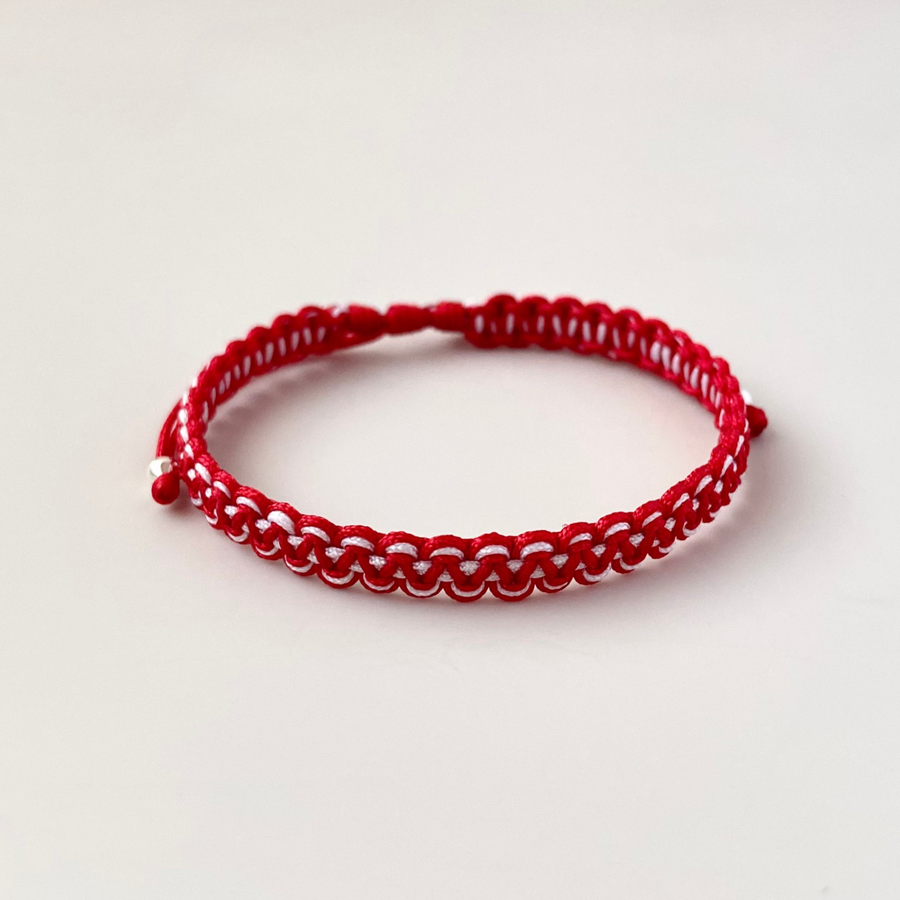 PULSERA BLANQUIROJA | Unisex