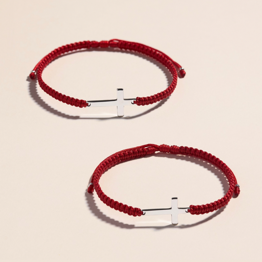 PULSERA DÚO CRUZ UNIÓN