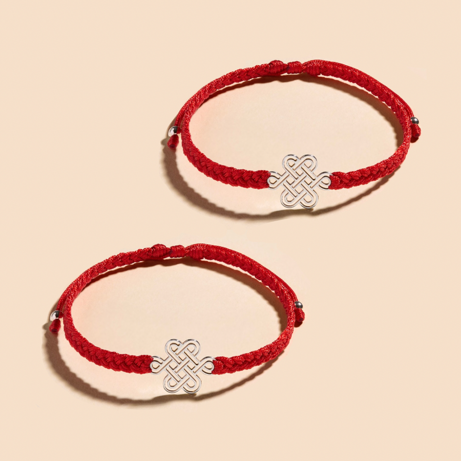 PULSERA DÚO LAZO INFINITO | Novios