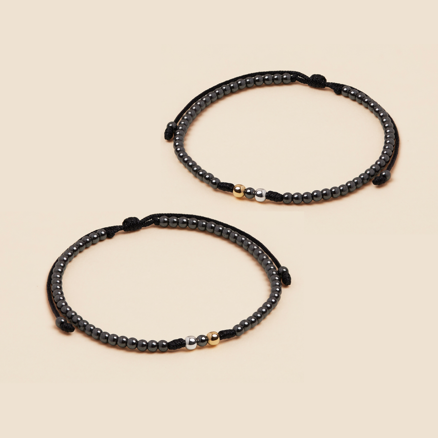 PULSERA DÚO A TU LADO ORO18K | Novios