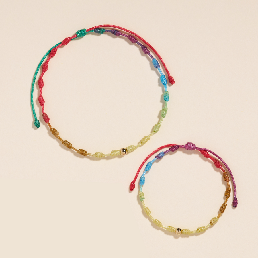 PULSERA DÚO FELICIDAD MAMÁ E HIJA