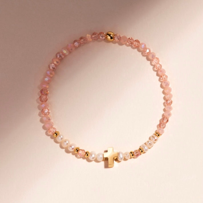 PULSERA CLARA | Cruz