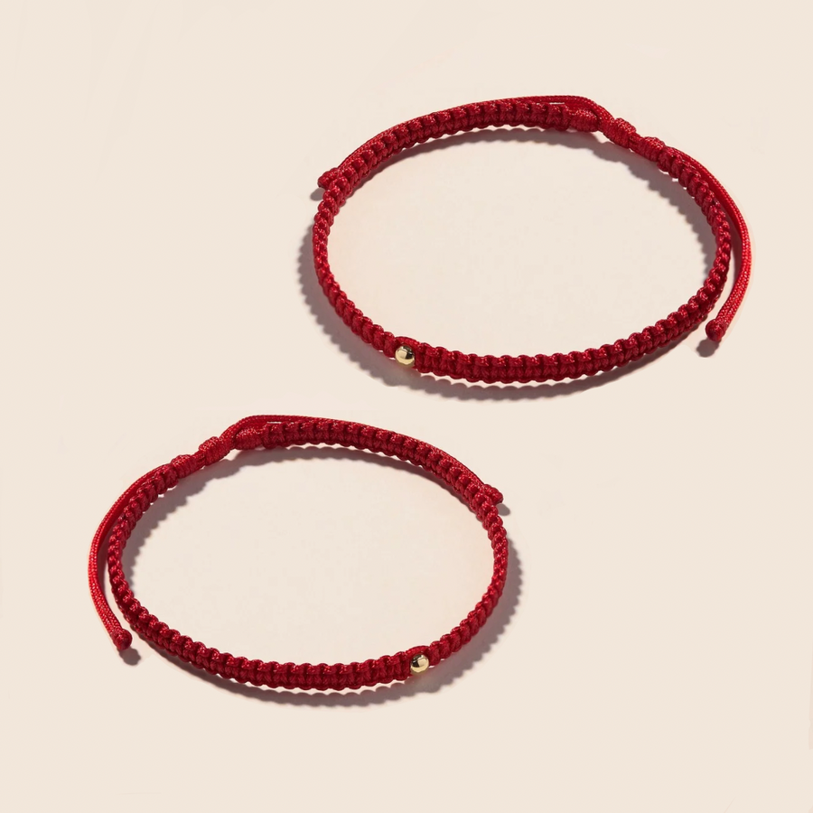 PULSERA DÚO PROMESA ORO18K