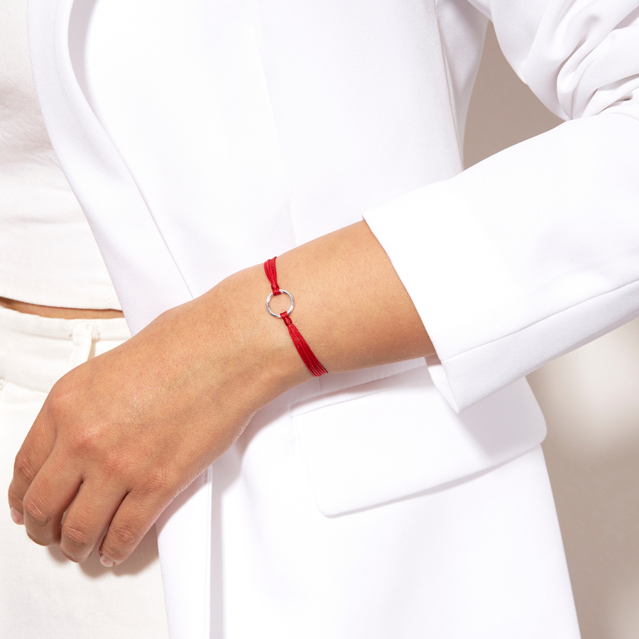 Pulsera Karma hilo rojo | Marzué Joyería