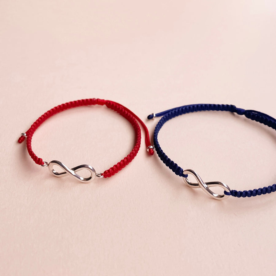 Pulseras para pareja infinitos | Marzué