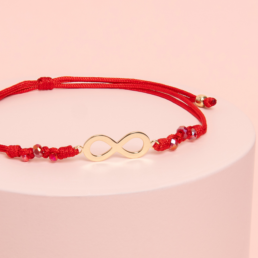 PULSERA DE ORO INFINITO | PULSERA INFINITO | PULSERA PARA REGALO ESPECIAL | MARZUE JOYERIA