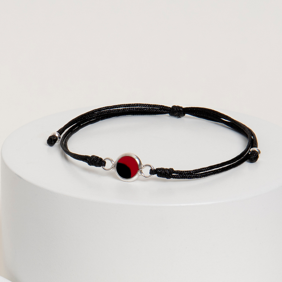 PULSERA DÚO HUAYRURO - NEGRO