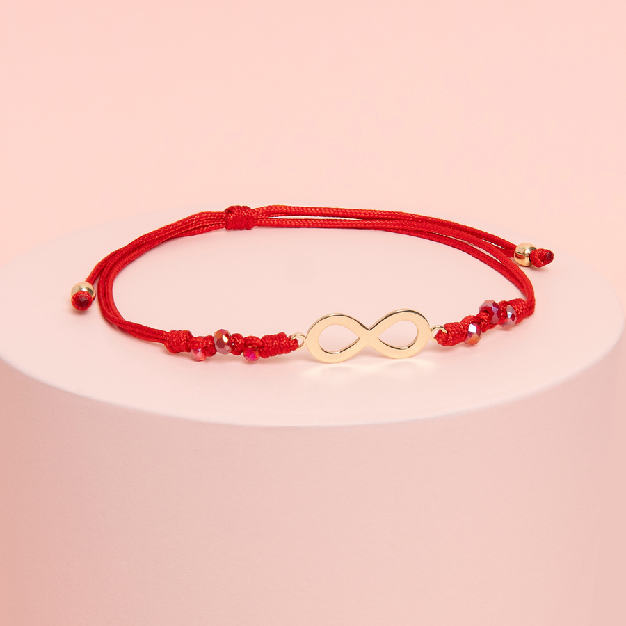 PULSERA DE ORO INFINITO | PULSERA INFINITO | PULSERA PARA REGALO ESPECIAL | MARZUE JOYERIA