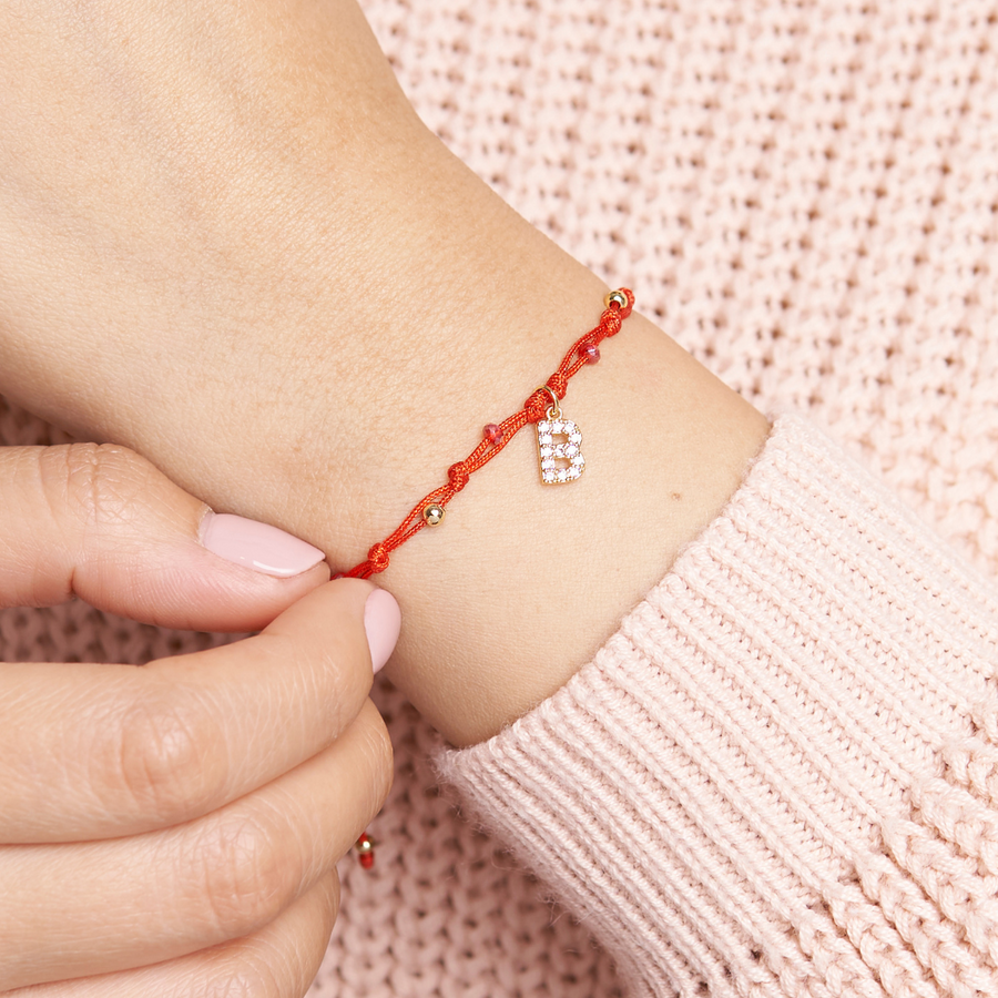 Pulsera con iniciales en acero | marzue