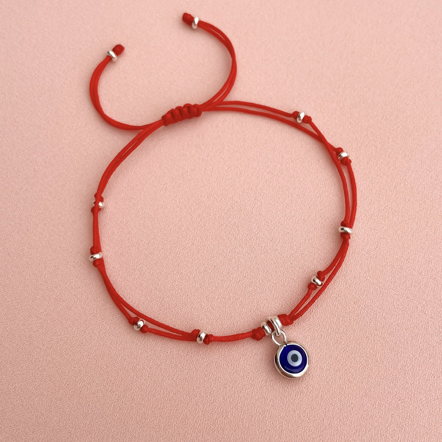 PULSERA OJO TURCO PLATA