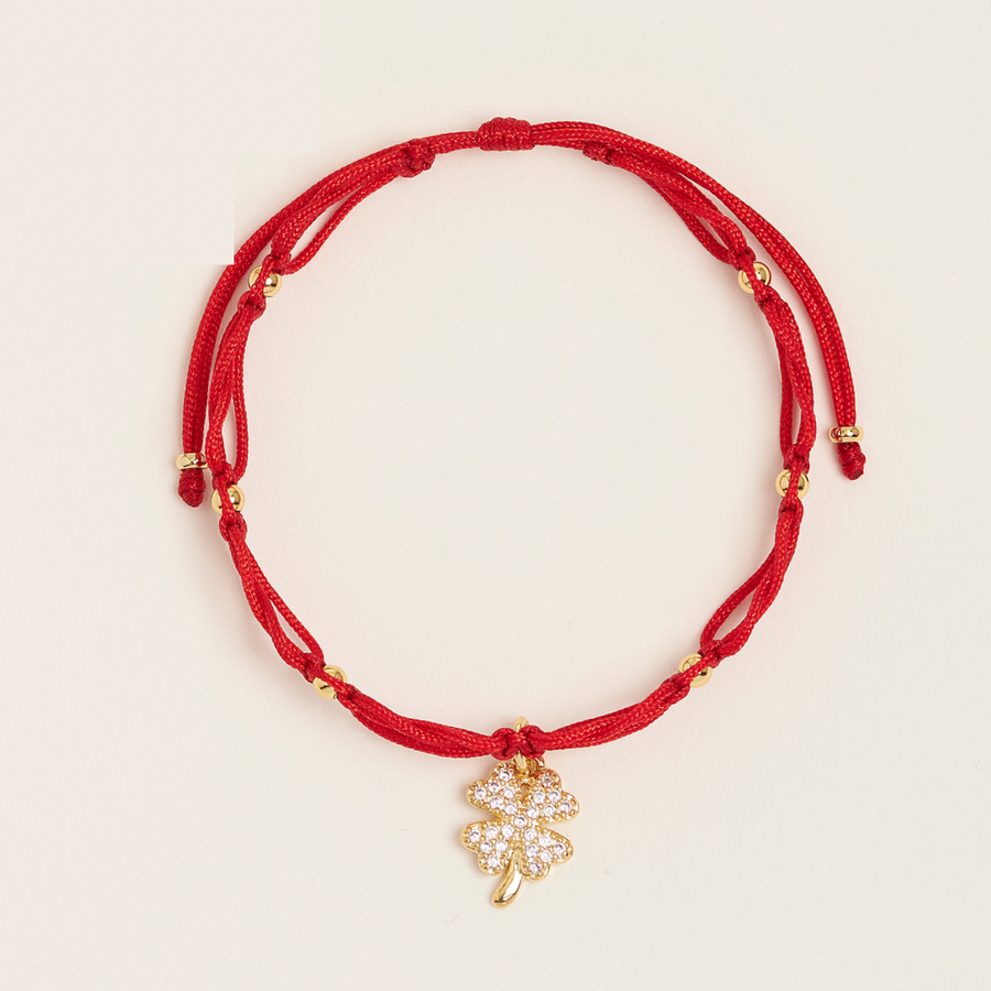 PULSERA CRISTEL Hilo rojo