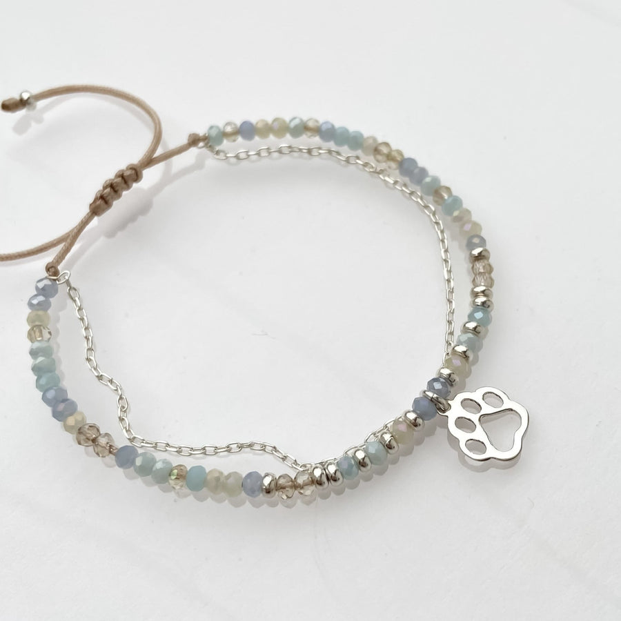 PULSERA HUELLITA DE PLATA | PET LOVER | DOG LOVER | PULSERA PATITA | PULSERAS | MARZUE JOYERIA